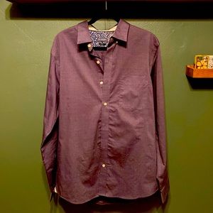 Men’s Van Heusen Purple Button Down